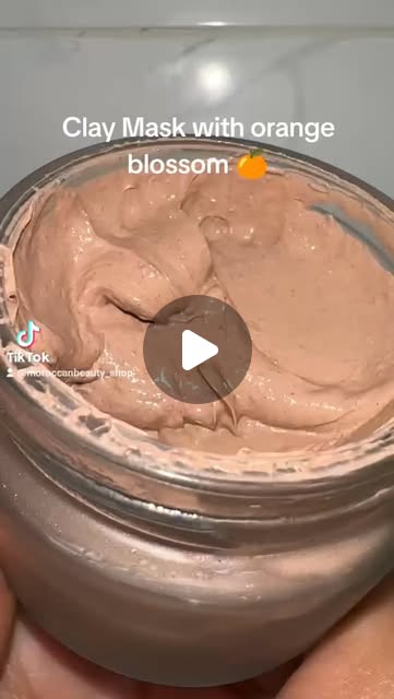 Clay Mask with Orange Blossom 🌸 Purifies & Refreshes